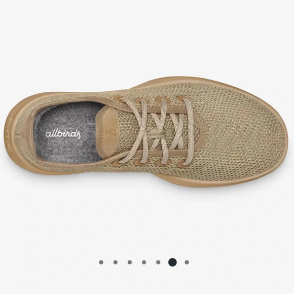Allbirds Tree Runners Hazy Beige Women's 8 - Picture 3 of 14